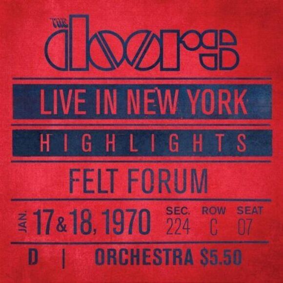 The Doors - Live in New YorkLP LP